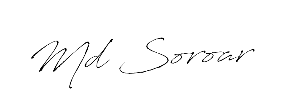 You should practise on your own different ways (Antro_Vectra) to write your name (Md Soroar) in signature. don't let someone else do it for you. Md Soroar signature style 6 images and pictures png