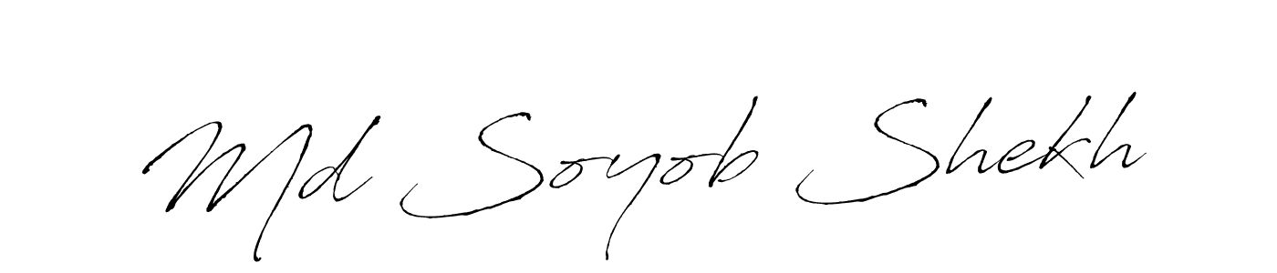 How to Draw Md Soyob Shekh signature style? Antro_Vectra is a latest design signature styles for name Md Soyob Shekh. Md Soyob Shekh signature style 6 images and pictures png