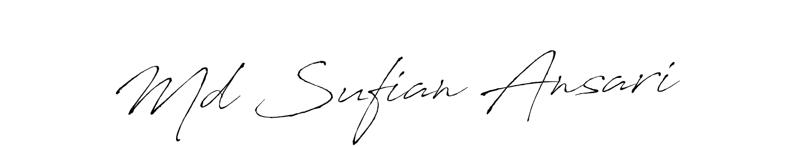 You should practise on your own different ways (Antro_Vectra) to write your name (Md Sufian Ansari) in signature. don't let someone else do it for you. Md Sufian Ansari signature style 6 images and pictures png