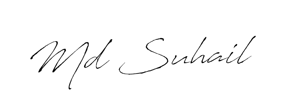 It looks lik you need a new signature style for name Md Suhail. Design unique handwritten (Antro_Vectra) signature with our free signature maker in just a few clicks. Md Suhail signature style 6 images and pictures png