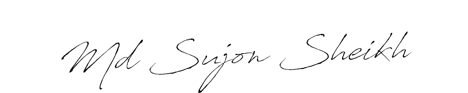 if you are searching for the best signature style for your name Md Sujon Sheikh. so please give up your signature search. here we have designed multiple signature styles  using Antro_Vectra. Md Sujon Sheikh signature style 6 images and pictures png