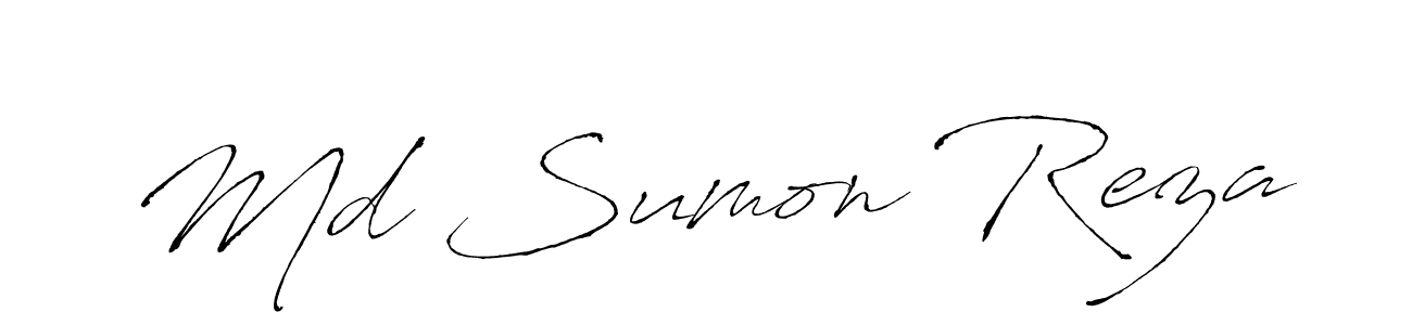 Also You can easily find your signature by using the search form. We will create Md Sumon Reza name handwritten signature images for you free of cost using Antro_Vectra sign style. Md Sumon Reza signature style 6 images and pictures png
