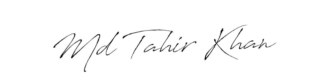 How to Draw Md Tahir Khan signature style? Antro_Vectra is a latest design signature styles for name Md Tahir Khan. Md Tahir Khan signature style 6 images and pictures png