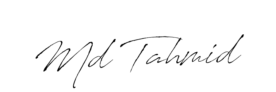 if you are searching for the best signature style for your name Md Tahmid. so please give up your signature search. here we have designed multiple signature styles  using Antro_Vectra. Md Tahmid signature style 6 images and pictures png