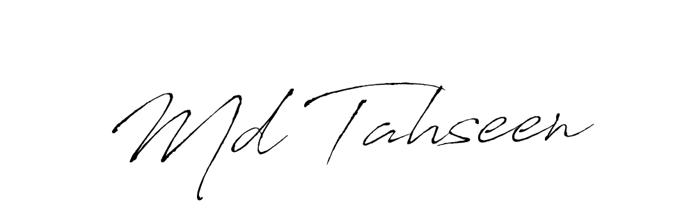 It looks lik you need a new signature style for name Md Tahseen. Design unique handwritten (Antro_Vectra) signature with our free signature maker in just a few clicks. Md Tahseen signature style 6 images and pictures png