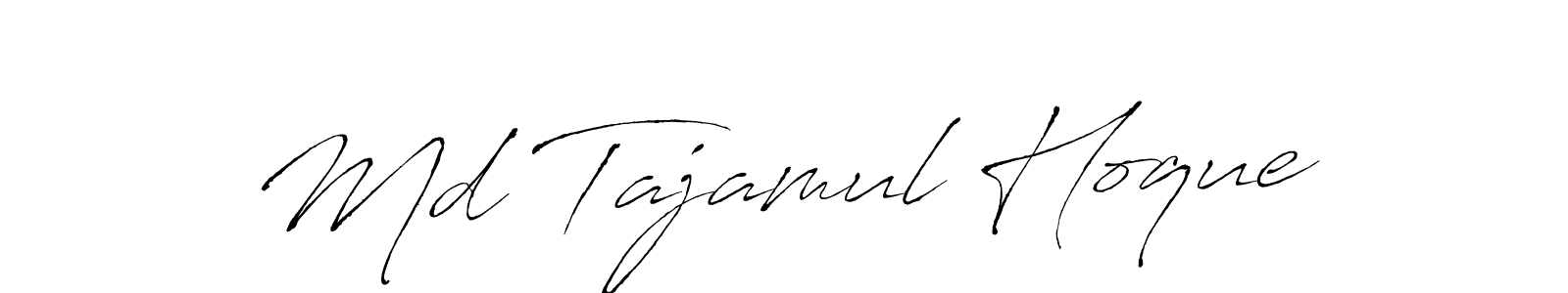 It looks lik you need a new signature style for name Md Tajamul Hoque. Design unique handwritten (Antro_Vectra) signature with our free signature maker in just a few clicks. Md Tajamul Hoque signature style 6 images and pictures png