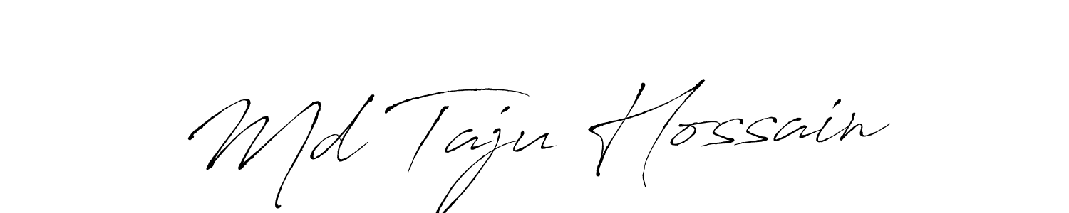 Use a signature maker to create a handwritten signature online. With this signature software, you can design (Antro_Vectra) your own signature for name Md Taju Hossain. Md Taju Hossain signature style 6 images and pictures png