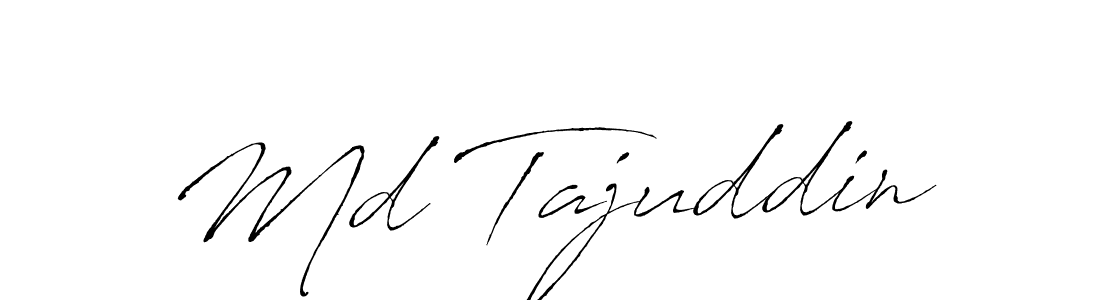 Also we have Md Tajuddin name is the best signature style. Create professional handwritten signature collection using Antro_Vectra autograph style. Md Tajuddin signature style 6 images and pictures png