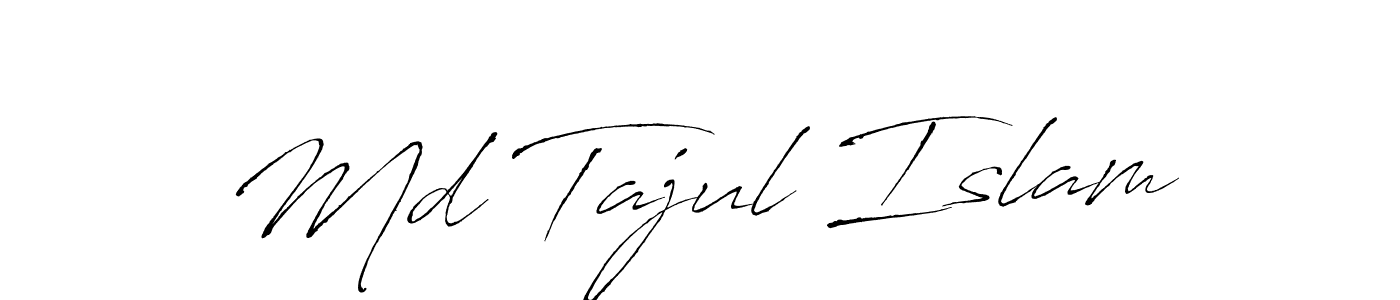 Use a signature maker to create a handwritten signature online. With this signature software, you can design (Antro_Vectra) your own signature for name Md Tajul Islam. Md Tajul Islam signature style 6 images and pictures png
