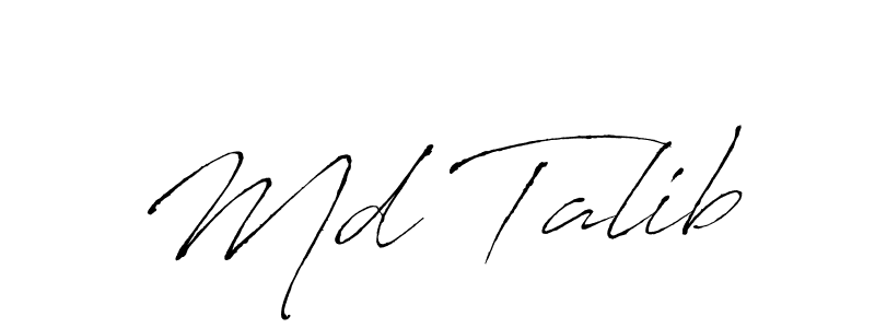if you are searching for the best signature style for your name Md Talib. so please give up your signature search. here we have designed multiple signature styles  using Antro_Vectra. Md Talib signature style 6 images and pictures png