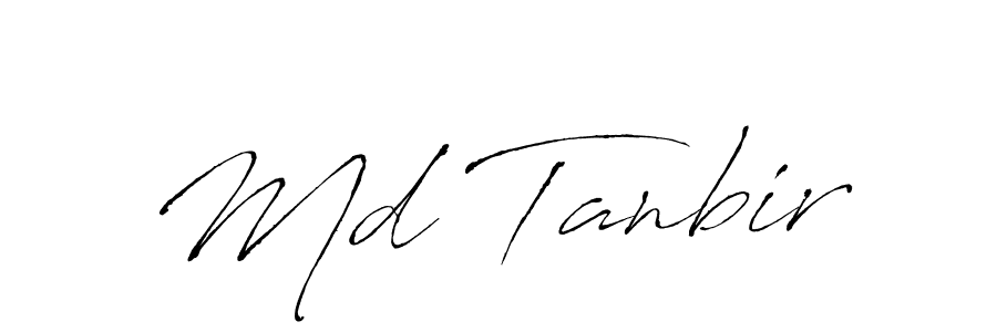 The best way (Antro_Vectra) to make a short signature is to pick only two or three words in your name. The name Md Tanbir include a total of six letters. For converting this name. Md Tanbir signature style 6 images and pictures png