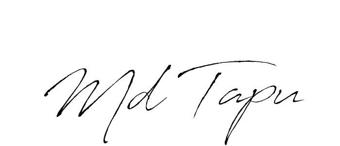 It looks lik you need a new signature style for name Md Tapu. Design unique handwritten (Antro_Vectra) signature with our free signature maker in just a few clicks. Md Tapu signature style 6 images and pictures png