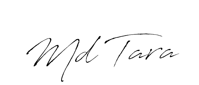 Similarly Antro_Vectra is the best handwritten signature design. Signature creator online .You can use it as an online autograph creator for name Md Tara. Md Tara signature style 6 images and pictures png