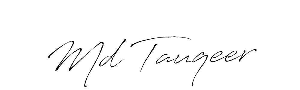 Make a beautiful signature design for name Md Tauqeer. Use this online signature maker to create a handwritten signature for free. Md Tauqeer signature style 6 images and pictures png