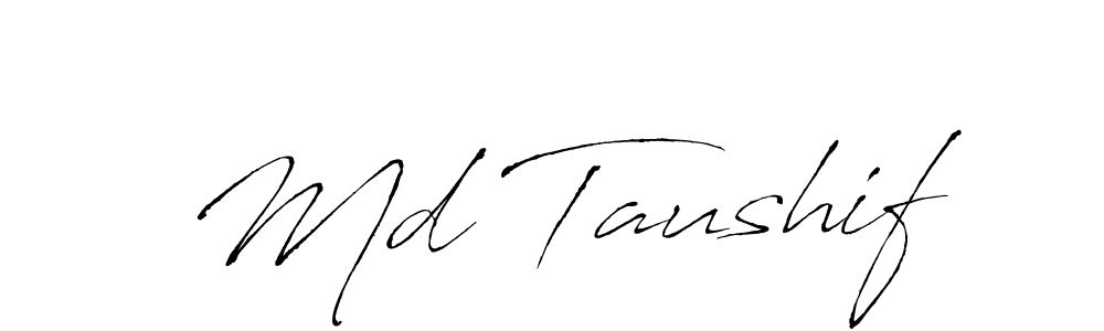 Make a beautiful signature design for name Md Taushif. Use this online signature maker to create a handwritten signature for free. Md Taushif signature style 6 images and pictures png