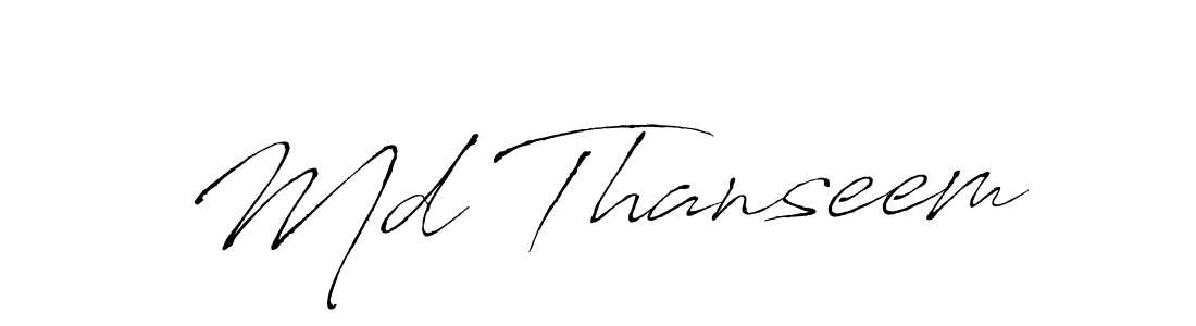 Once you've used our free online signature maker to create your best signature Antro_Vectra style, it's time to enjoy all of the benefits that Md Thanseem name signing documents. Md Thanseem signature style 6 images and pictures png