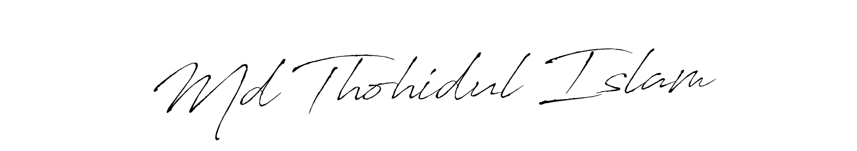 Similarly Antro_Vectra is the best handwritten signature design. Signature creator online .You can use it as an online autograph creator for name Md Thohidul Islam. Md Thohidul Islam signature style 6 images and pictures png