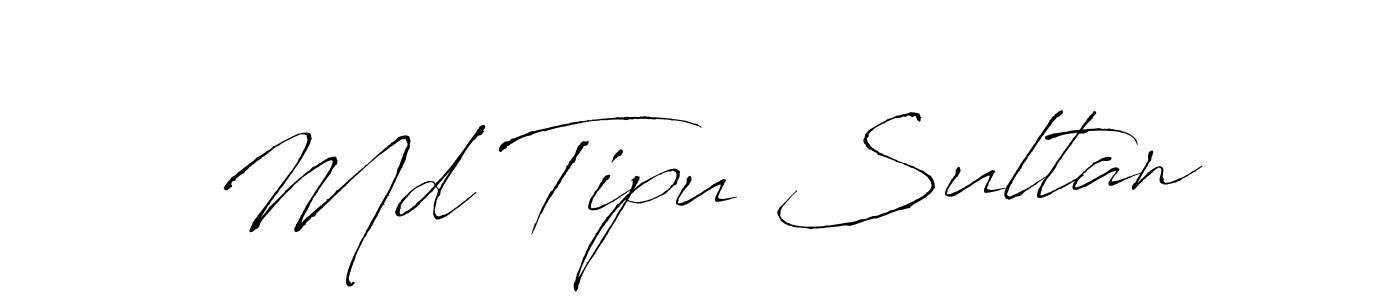 Also we have Md Tipu Sultan name is the best signature style. Create professional handwritten signature collection using Antro_Vectra autograph style. Md Tipu Sultan signature style 6 images and pictures png