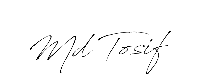 You should practise on your own different ways (Antro_Vectra) to write your name (Md Tosif) in signature. don't let someone else do it for you. Md Tosif signature style 6 images and pictures png