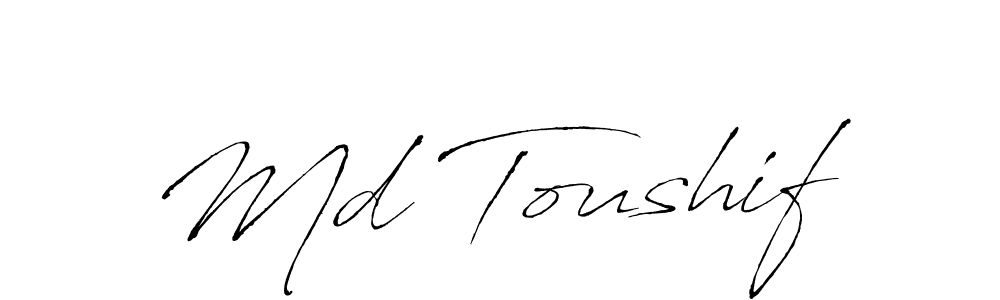 How to Draw Md Toushif signature style? Antro_Vectra is a latest design signature styles for name Md Toushif. Md Toushif signature style 6 images and pictures png