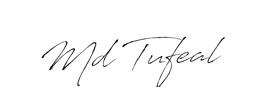 This is the best signature style for the Md Tufeal name. Also you like these signature font (Antro_Vectra). Mix name signature. Md Tufeal signature style 6 images and pictures png