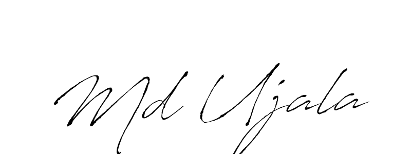 Similarly Antro_Vectra is the best handwritten signature design. Signature creator online .You can use it as an online autograph creator for name Md Ujala. Md Ujala signature style 6 images and pictures png