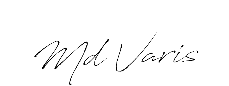 It looks lik you need a new signature style for name Md Varis. Design unique handwritten (Antro_Vectra) signature with our free signature maker in just a few clicks. Md Varis signature style 6 images and pictures png