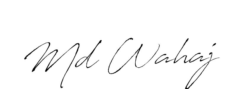 Make a beautiful signature design for name Md Wahaj. Use this online signature maker to create a handwritten signature for free. Md Wahaj signature style 6 images and pictures png