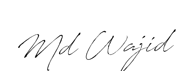 It looks lik you need a new signature style for name Md Wajid. Design unique handwritten (Antro_Vectra) signature with our free signature maker in just a few clicks. Md Wajid signature style 6 images and pictures png