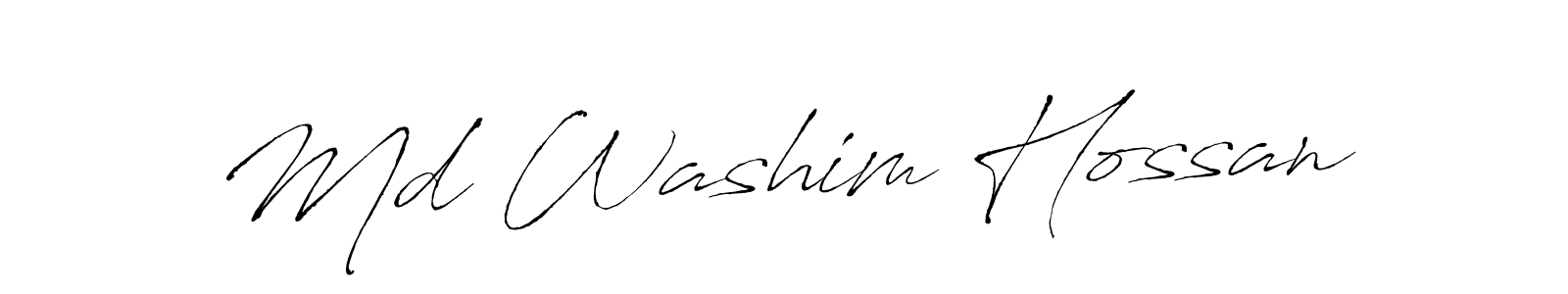 Similarly Antro_Vectra is the best handwritten signature design. Signature creator online .You can use it as an online autograph creator for name Md Washim Hossan. Md Washim Hossan signature style 6 images and pictures png