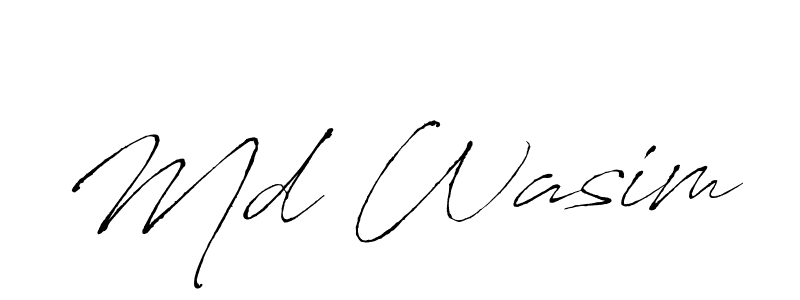 How to Draw Md Wasim signature style? Antro_Vectra is a latest design signature styles for name Md Wasim. Md Wasim signature style 6 images and pictures png