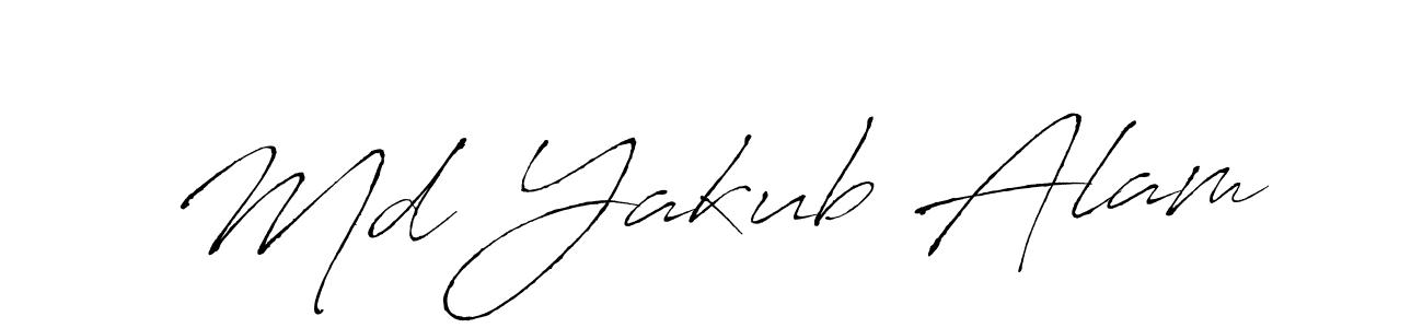 This is the best signature style for the Md Yakub Alam name. Also you like these signature font (Antro_Vectra). Mix name signature. Md Yakub Alam signature style 6 images and pictures png