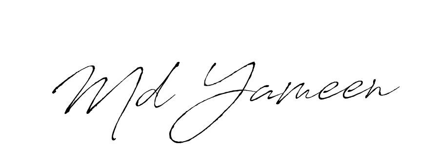 Make a beautiful signature design for name Md Yameen. Use this online signature maker to create a handwritten signature for free. Md Yameen signature style 6 images and pictures png