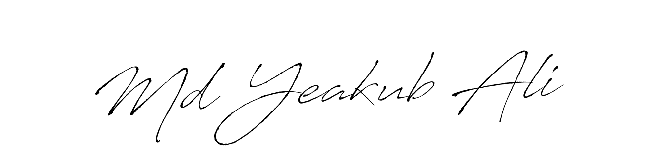 Similarly Antro_Vectra is the best handwritten signature design. Signature creator online .You can use it as an online autograph creator for name Md Yeakub Ali. Md Yeakub Ali signature style 6 images and pictures png