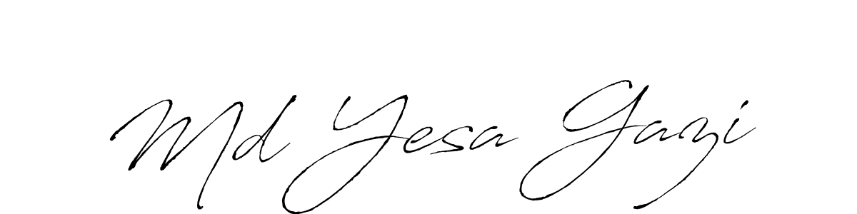You should practise on your own different ways (Antro_Vectra) to write your name (Md Yesa Gazi) in signature. don't let someone else do it for you. Md Yesa Gazi signature style 6 images and pictures png