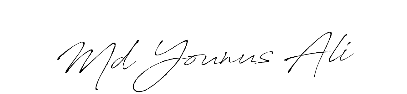 It looks lik you need a new signature style for name Md Younus Ali. Design unique handwritten (Antro_Vectra) signature with our free signature maker in just a few clicks. Md Younus Ali signature style 6 images and pictures png