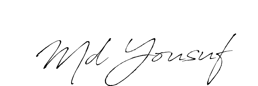 Make a short Md Yousuf signature style. Manage your documents anywhere anytime using Antro_Vectra. Create and add eSignatures, submit forms, share and send files easily. Md Yousuf signature style 6 images and pictures png