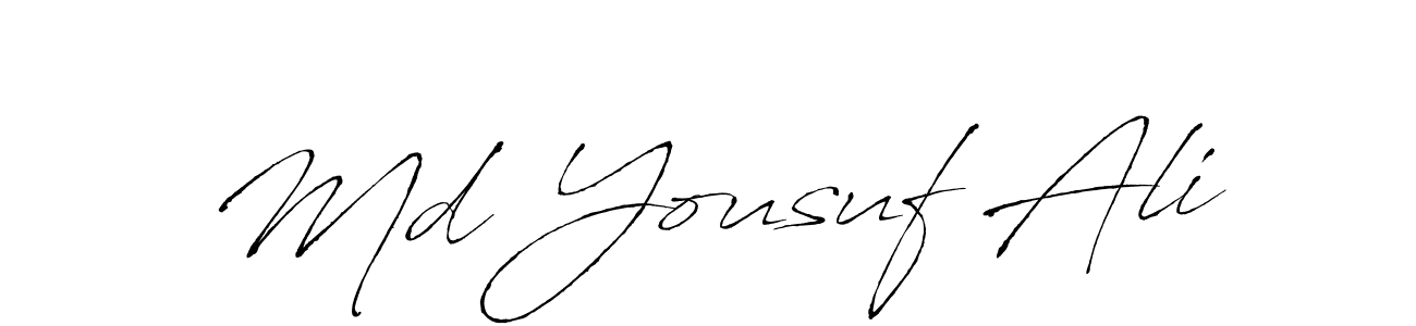 Make a beautiful signature design for name Md Yousuf Ali. Use this online signature maker to create a handwritten signature for free. Md Yousuf Ali signature style 6 images and pictures png