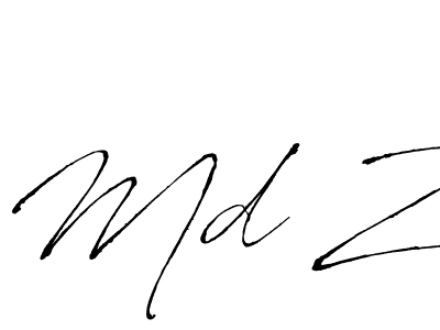 You can use this online signature creator to create a handwritten signature for the name Md Z. This is the best online autograph maker. Md Z signature style 6 images and pictures png