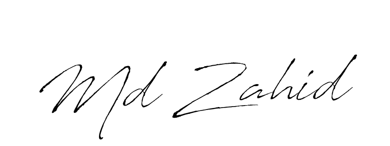 Once you've used our free online signature maker to create your best signature Antro_Vectra style, it's time to enjoy all of the benefits that Md Zahid name signing documents. Md Zahid signature style 6 images and pictures png