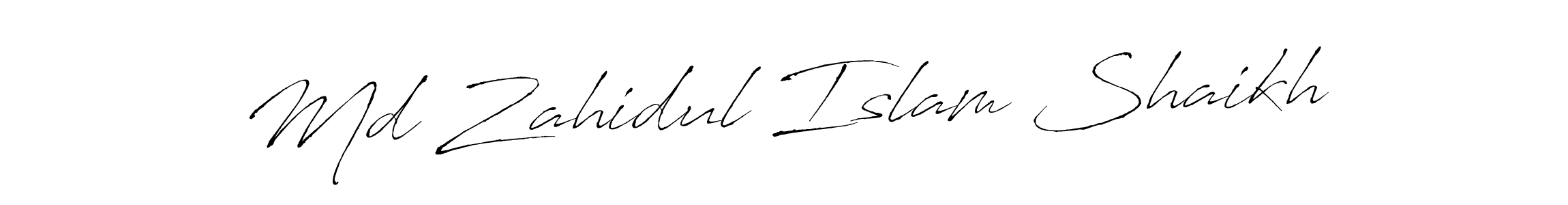 The best way (Antro_Vectra) to make a short signature is to pick only two or three words in your name. The name Md Zahidul Islam Shaikh include a total of six letters. For converting this name. Md Zahidul Islam Shaikh signature style 6 images and pictures png