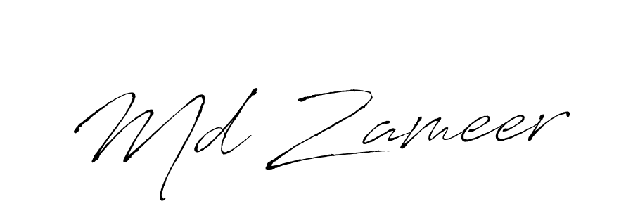 Make a beautiful signature design for name Md Zameer. Use this online signature maker to create a handwritten signature for free. Md Zameer signature style 6 images and pictures png