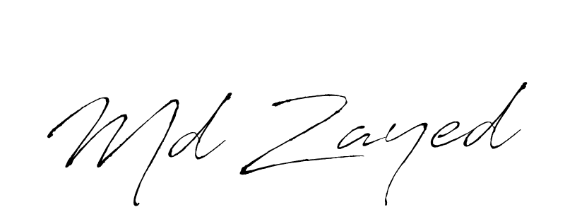 if you are searching for the best signature style for your name Md Zayed. so please give up your signature search. here we have designed multiple signature styles  using Antro_Vectra. Md Zayed signature style 6 images and pictures png