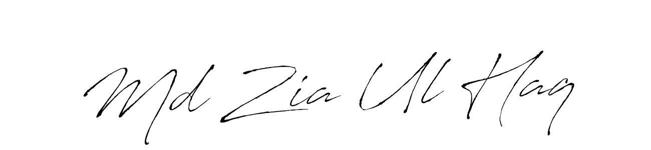 Also You can easily find your signature by using the search form. We will create Md Zia Ul Haq name handwritten signature images for you free of cost using Antro_Vectra sign style. Md Zia Ul Haq signature style 6 images and pictures png