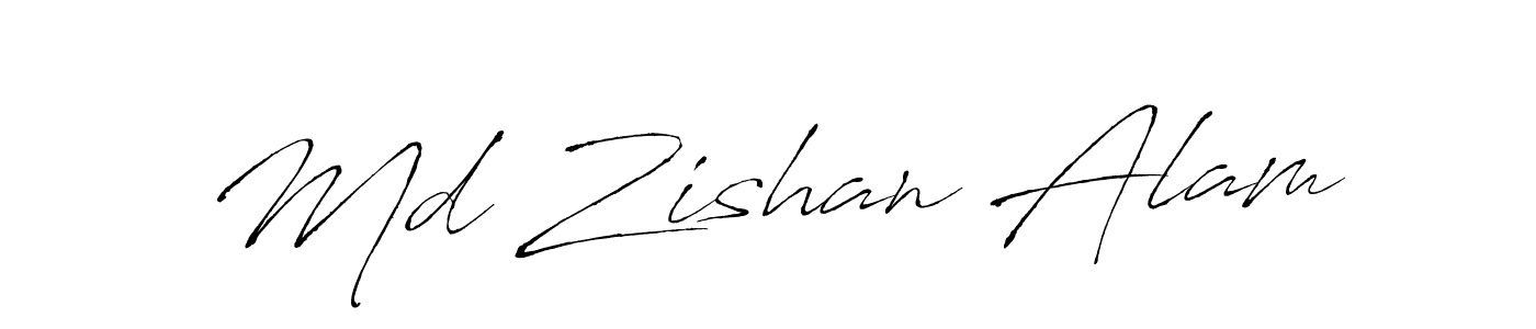 It looks lik you need a new signature style for name Md Zishan Alam. Design unique handwritten (Antro_Vectra) signature with our free signature maker in just a few clicks. Md Zishan Alam signature style 6 images and pictures png