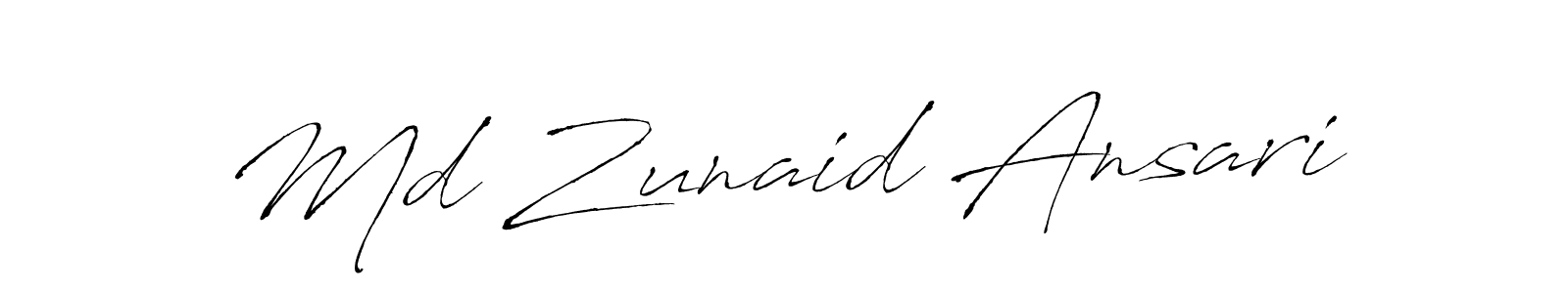 How to Draw Md Zunaid Ansari signature style? Antro_Vectra is a latest design signature styles for name Md Zunaid Ansari. Md Zunaid Ansari signature style 6 images and pictures png