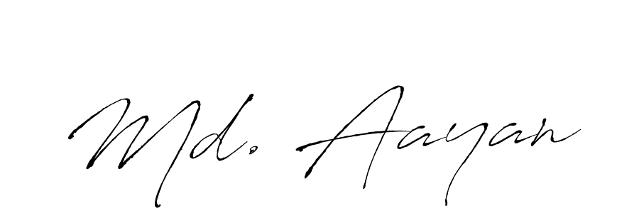 Make a beautiful signature design for name Md. Aayan. Use this online signature maker to create a handwritten signature for free. Md. Aayan signature style 6 images and pictures png