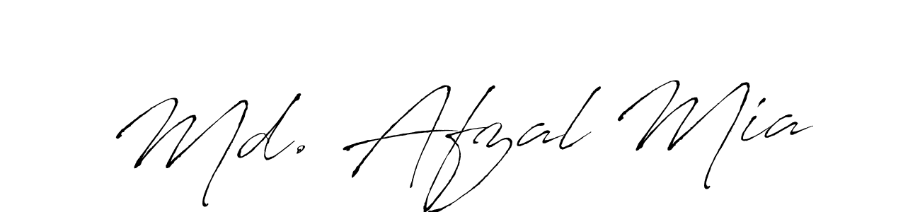 Create a beautiful signature design for name Md. Afzal Mia. With this signature (Antro_Vectra) fonts, you can make a handwritten signature for free. Md. Afzal Mia signature style 6 images and pictures png