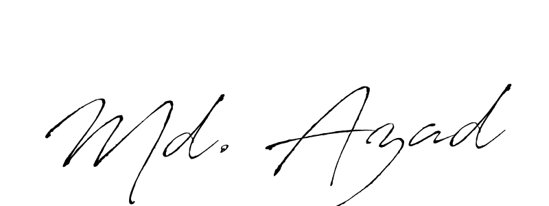 It looks lik you need a new signature style for name Md. Azad. Design unique handwritten (Antro_Vectra) signature with our free signature maker in just a few clicks. Md. Azad signature style 6 images and pictures png