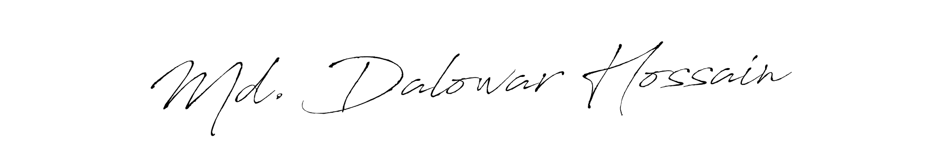 Make a beautiful signature design for name Md. Dalowar Hossain. With this signature (Antro_Vectra) style, you can create a handwritten signature for free. Md. Dalowar Hossain signature style 6 images and pictures png